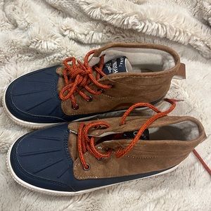 Worn once! Size 2 youth boys boots